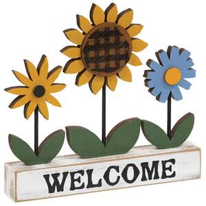 Welcome Triple Flower Sitter