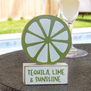 Lime on "Tequila, Lime & Sunshine" Sitter 37698
