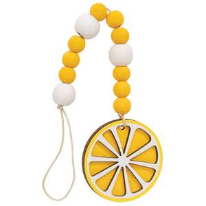 Lemon Icon Beaded Ornament