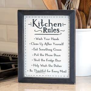 Kitchen Rules Frame