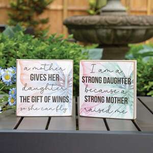Strong Mother Butterfly Square Block, 2 Asstd.