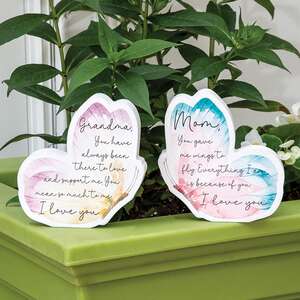 Grandma/Mom Watercolor Butterfly Sitter, 2 Asstd.
