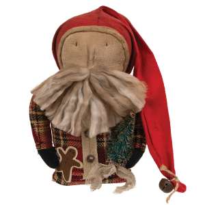 Plaid Jacket Santa #CS38449