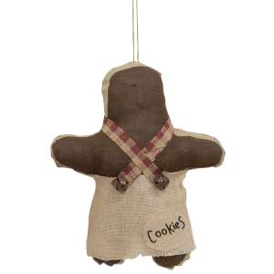Gingerbread Cookie Girl Ornament #CS38613