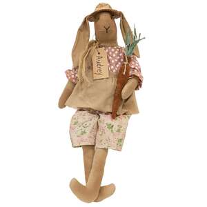 Audrey Bunny Doll with Carrot