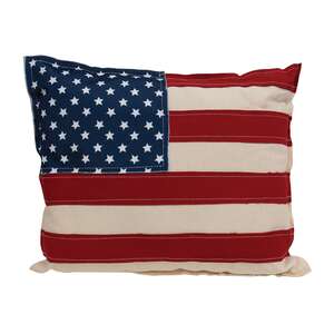 #ZOESP3008 Patriotic Flag Pillow