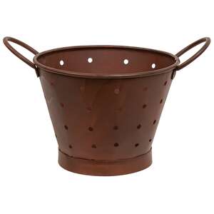 Rusty Metal Colander #17024