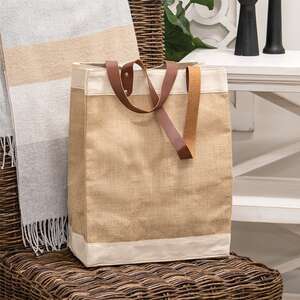 Jute Tote Bag 17077;
