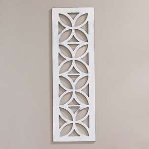 Distressed White Architectural Cutout -34558