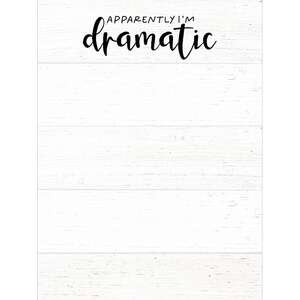 Apparently I'm Dramatic Notepad 55052;