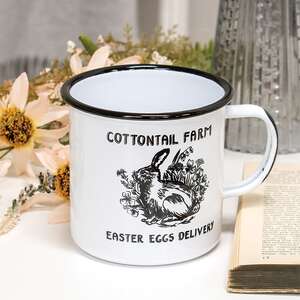 Cottontail Farm Enamel Mug 60468;
