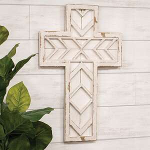 Raised Wooden Cross Hanger 65346;