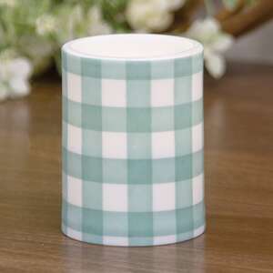 Green Buffalo Check Timer Pillar, 3"x4" 85083;