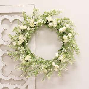 Bridal Rose Blossom Wreath FSR48470