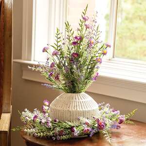 Lilac & Lavender Blossoms Spray FSR51631;