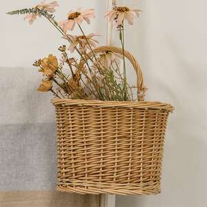 Natural Willow Mail Basket HAC2412