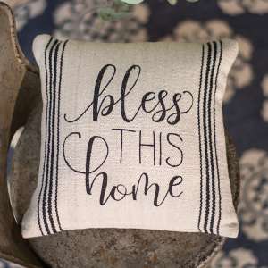 13256 Bless This Home Pillow