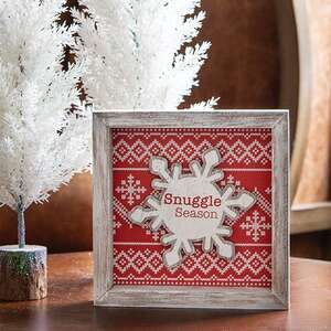 Snuggle Season Snowflake Sweater Frame 37940;