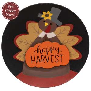 Happy Harvest Turkey Plate #38006