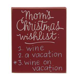38185 Mom's Christmas Wishlist Block;