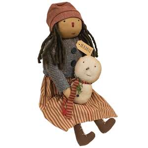 Maddie Doll with Snowbuddy