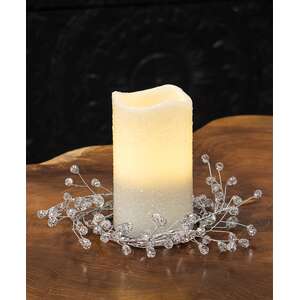 Icy Gems Candle Ring, 3.5" 18402;