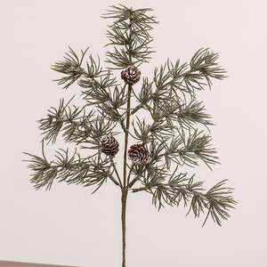 Iced Weeping Pine Spray, 20" 18422;