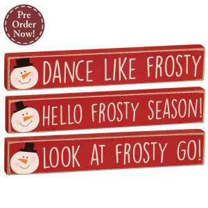 Dance Like Frosty Mini Stick, 3 Asstd. #37921