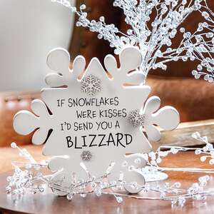 If Snowflakes Were Kisses Snowflake Sitter 38152;