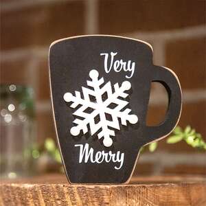 Very Merry Snowflake Mug Sitter 38160;
