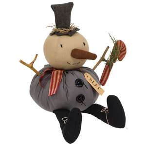 Olaf the Snowman Doll with Candycane