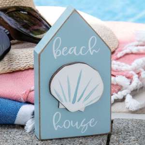 "Beach House" Sand Dollar Block Sitter 37687