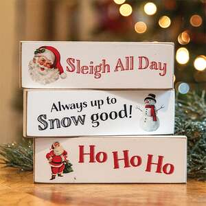 Sleigh All Day Thin Mini Block, 3 Asstd. 37972;