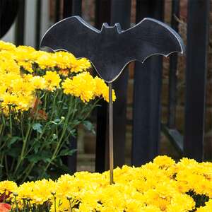 Wooden Bat Planter Stake, 20.75" 38026;