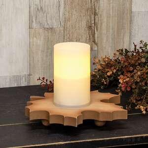 Natural Wood Fall Leaf Riser 38039;