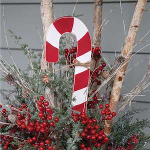 Small Candy Cane Planter Stake 38084;