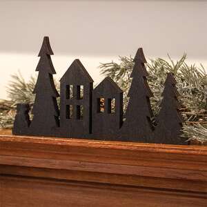 Woodland Village Silhouette Sitter, Small 38099;