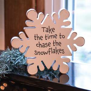 Time To Chase the Snowflakes Chunky Sitter 38153;
