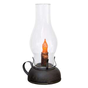 Library Timer Lantern in Black