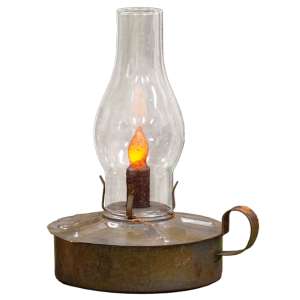 Kitchen Timer Lantern in Rust #46298