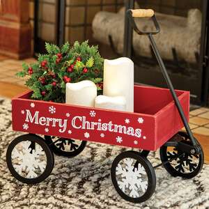 Merry Christmas Red Wagon 70160;