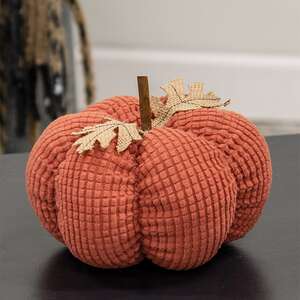 Burnt Orange Waffle Weave Pumpkin, Medium CS39112;