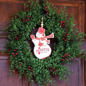 Lady Ruscus & Berries Wreath, 22" SR2333303;
