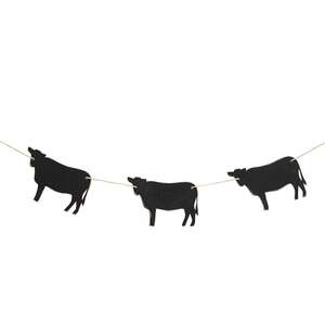 Cows Mini Wooden Garland