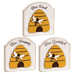 Sweet Words Layered Arched Beehive Block