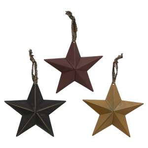 Hanging Accessory Star Ornaments - 5.5" Assorted #46501