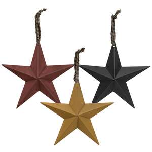 Hanging Metal Star - 8" Assorted