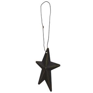 Whimsical Hanging Star - Black