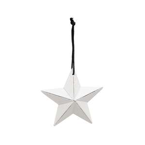 Farmhouse White Barn Star - 3.75"