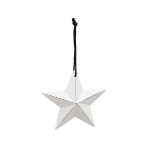 White Hanging Star - 3.75" #46561